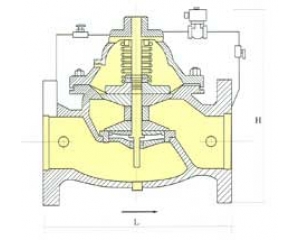 600X水力電動控制閥結(jié)構(gòu)圖