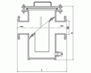 籃式過濾器2.5MPa結構圖